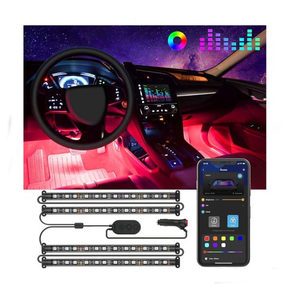 Govee Luces LED RGBIC para Interior de Carro H7090