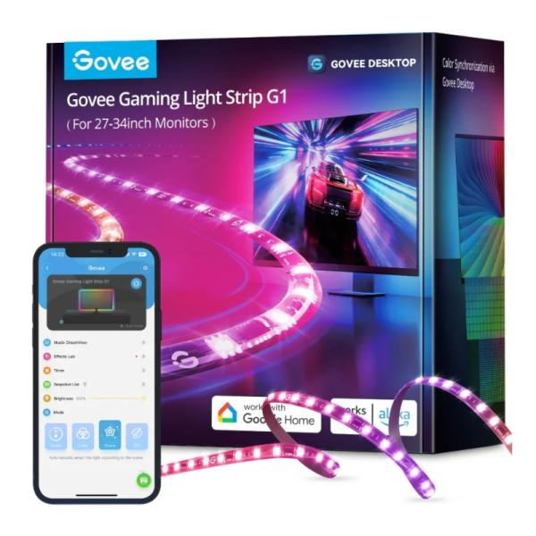Govee Gaming Light Strip G1 para Monitores de 27 a 34 pulgadas H6609