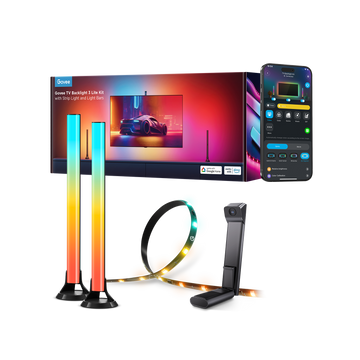 Govee Kit TV Backlight 3 Lite con Barras de Luz para TV de 55 a 65 pulgadas H605A