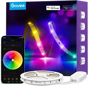 Govee Tira LED RGBIC Wi-Fi + Bluetooth 5 m H618A