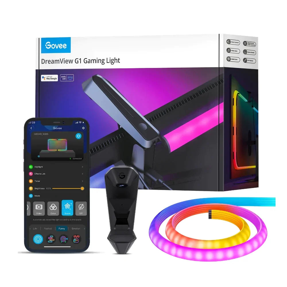 Govee DreamView G1 Luz Gaming para Monitores de 24 a 29 pulgadas H604B