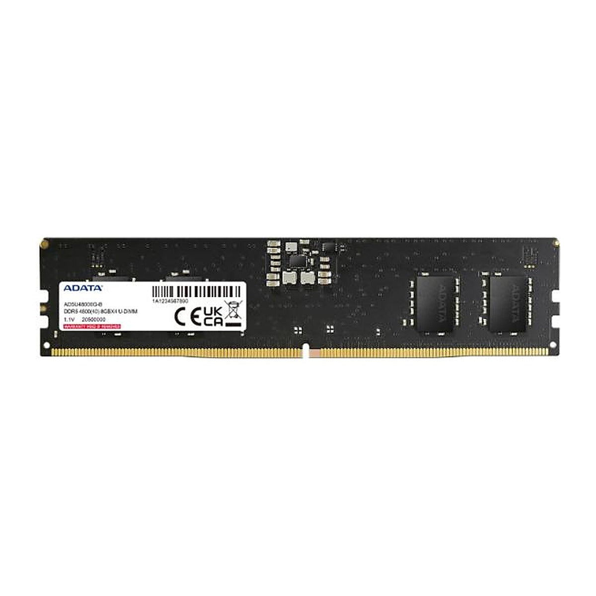 ADATA Memoria RAM Premier DDR5 8GB 4800 MT/s CL40 AD5U48008G-S