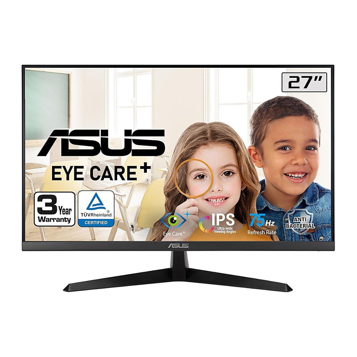 ASUS Monitor VY279HE-W 27" FHD 75Hz IPS Blanco 90LM06D2-B011B0