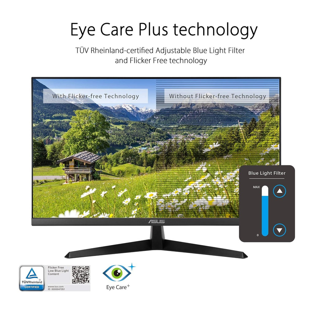 ASUS Monitor VY279HE-W 27" FHD 75Hz IPS Blanco 90LM06D2-B011B0