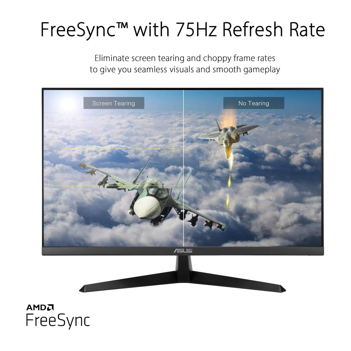 ASUS Monitor VY279HE-W 27" FHD 75Hz IPS Blanco 90LM06D2-B011B0