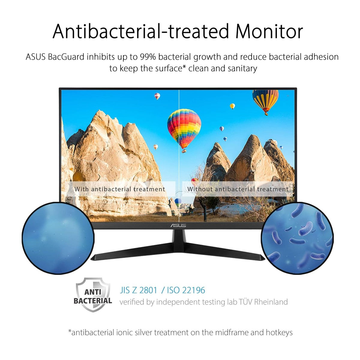 ASUS Monitor VY279HE-W 27" FHD 75Hz IPS Blanco 90LM06D2-B011B0