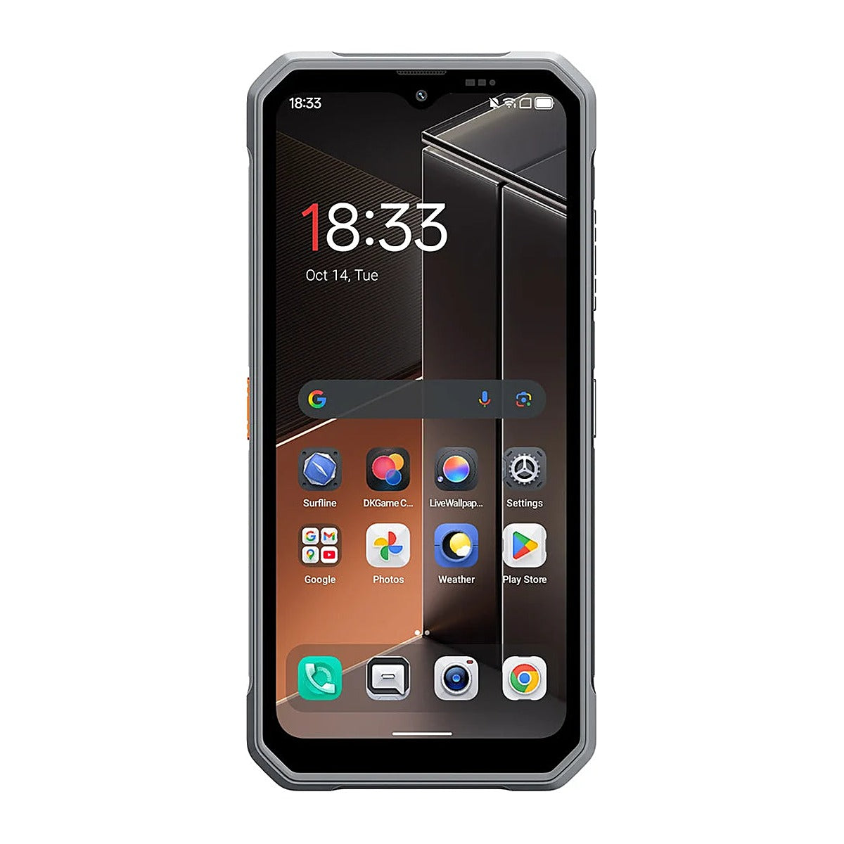 Blackview Celular Fort 100 6.56" HD+ 6GB 128GB 4G LTE NFC IP68/IP69K Negro