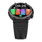 Blackview Reloj Inteligente W50 Pro 1.45" IP68 con Linterna Negro