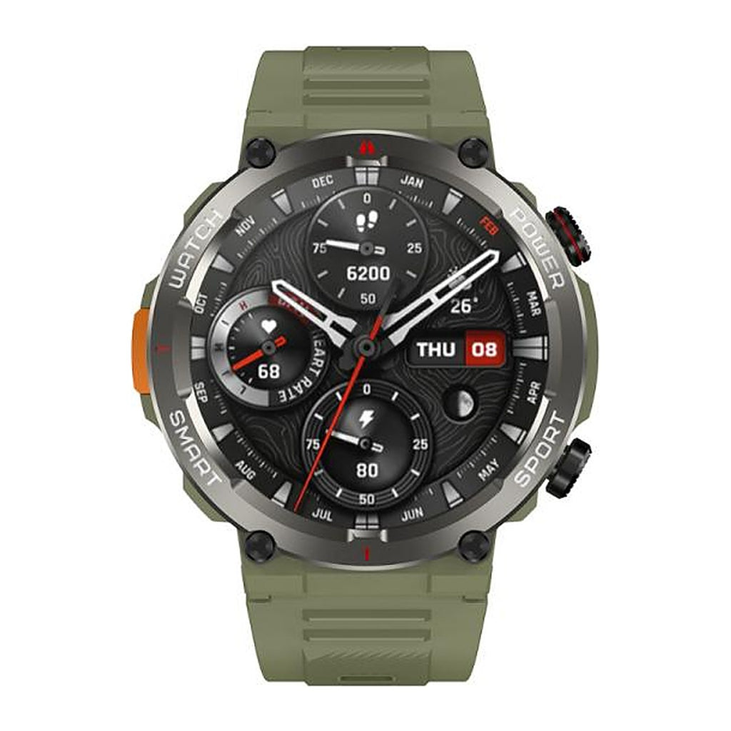 Blackview Reloj Inteligente W50 Pro 1.45" IP68 con Linterna Verde
