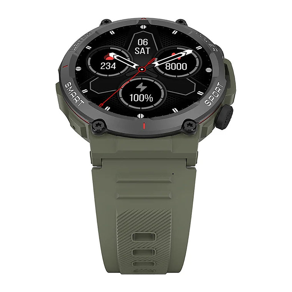 Blackview Reloj Inteligente W50 Pro 1.45" IP68 con Linterna Verde