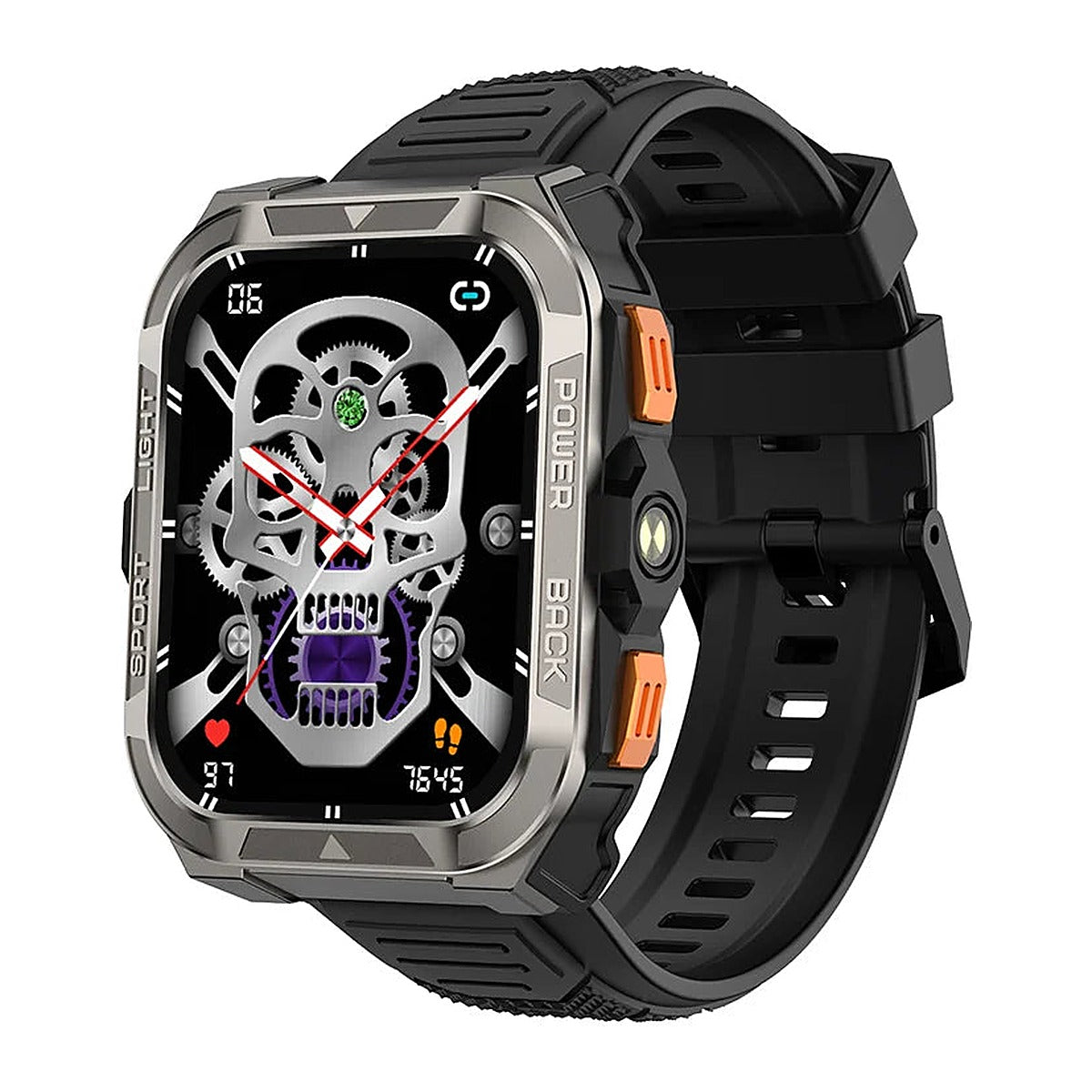 Blackview Reloj Inteligente W80 Pro GPS 1.91" IP68 Negro