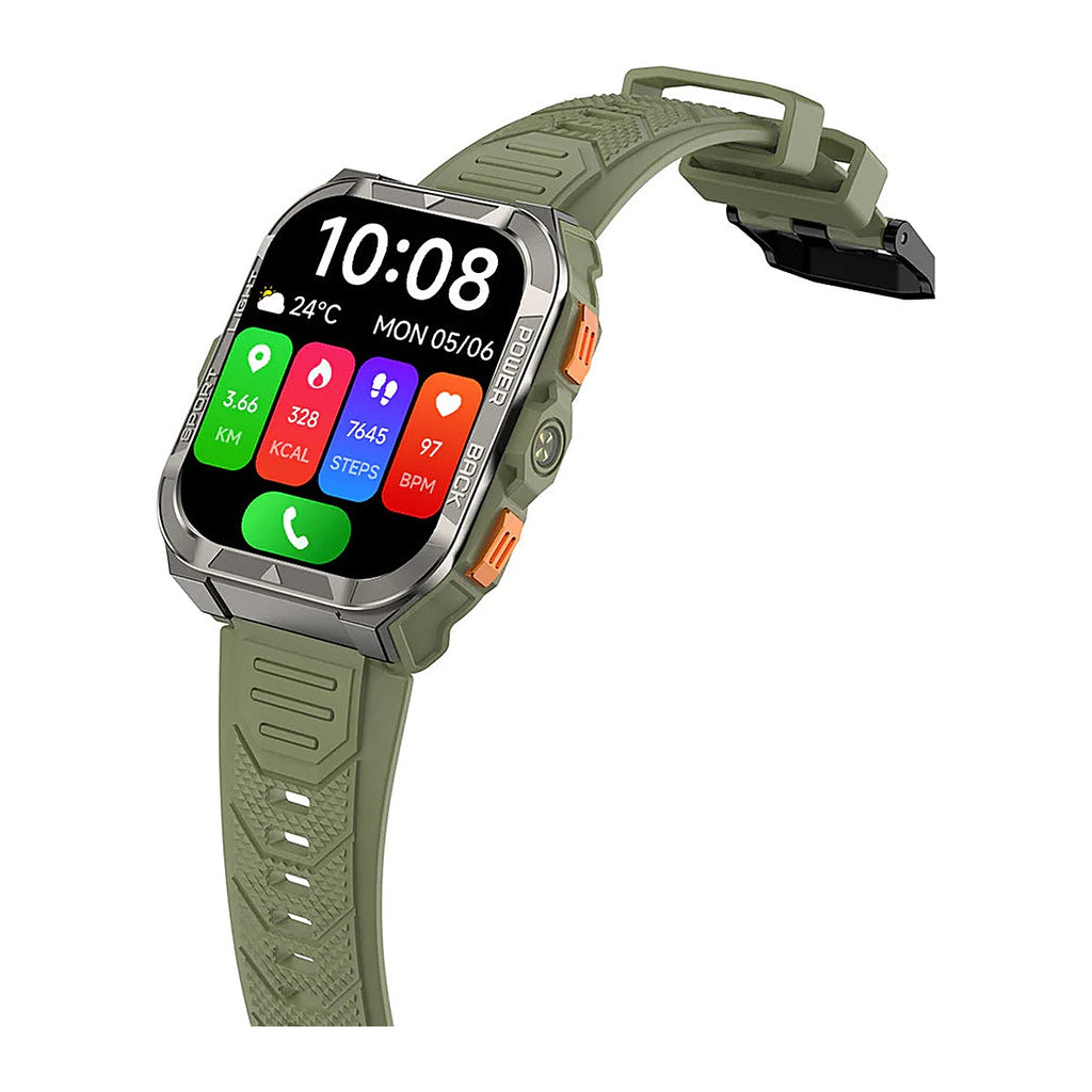Blackview Reloj Inteligente W80 Pro GPS 1.91" IP68 Verde