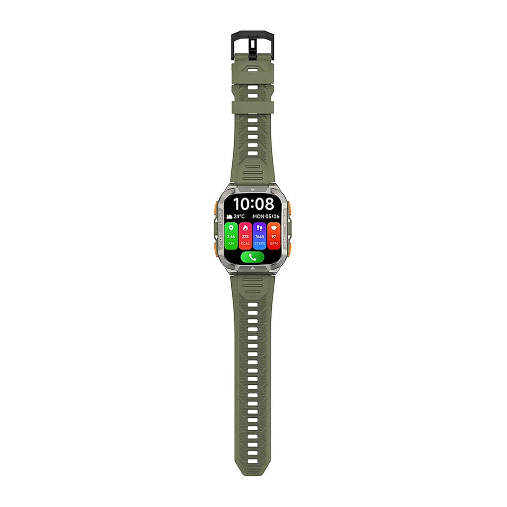 Blackview Reloj Inteligente W80 Pro GPS 1.91" IP68 Verde
