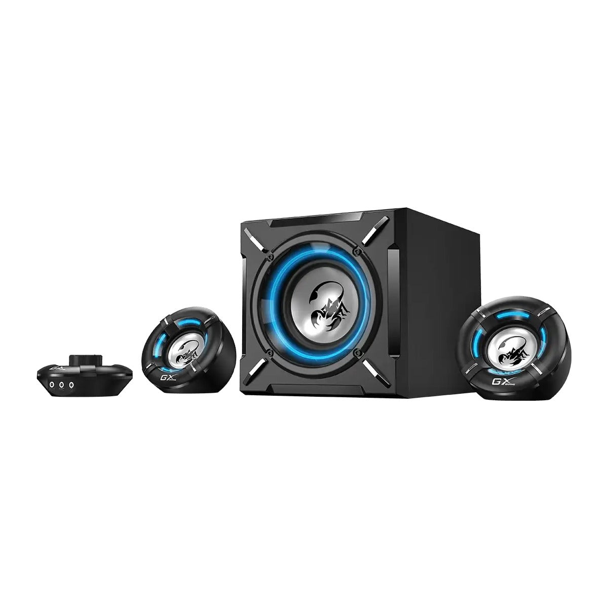Genius Parlantes Gaming 2.1 SW-G2.1 1000 26W con Subwoofer 31730043401