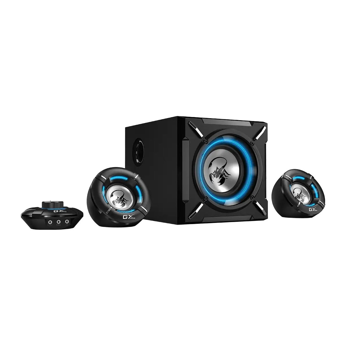 Genius Parlantes Gaming 2.1 SW-G2.1 1000 26W con Subwoofer 31730043401