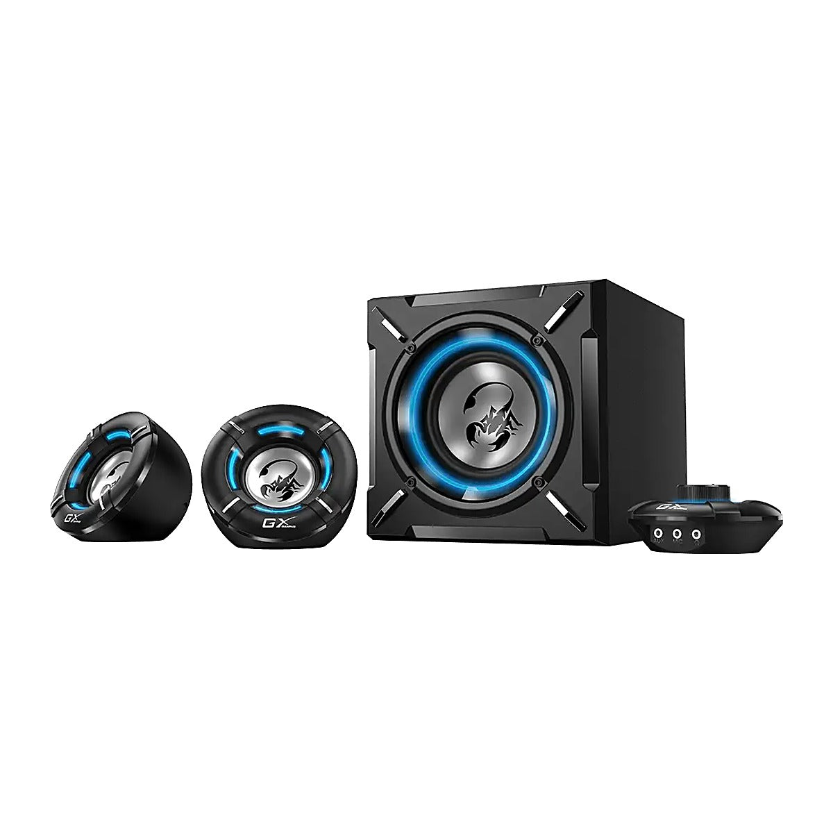 Genius Parlantes Gaming 2.1 SW-G2.1 1000 26W con Subwoofer 31730043401