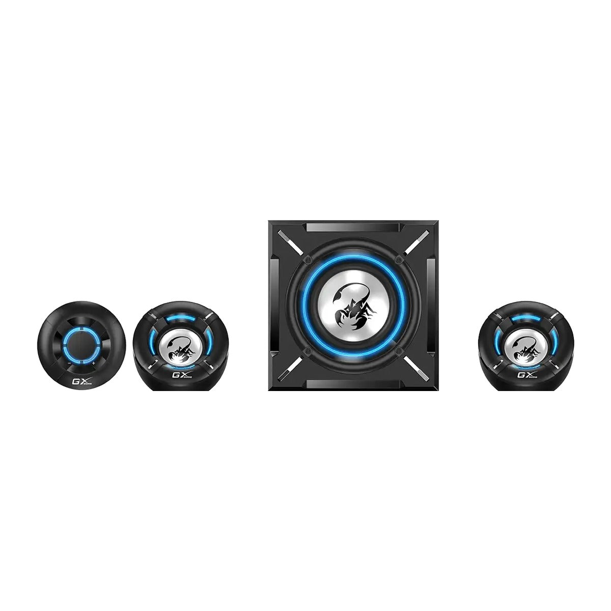 Genius Parlantes Gaming 2.1 SW-G2.1 1000 26W con Subwoofer 31730043401