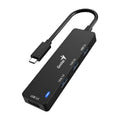 Genius Hub USB-C de 4 Puertos USB 3.0 UH-400