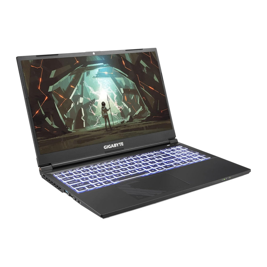 Gigabyte Laptop Gaming G5 KF 15.6" FHD 144Hz Intel Core i5-12500H 8GB DDR4 512GB SSD RTX 4060 8GB Windows 11 Home Teclado en Español KF-E3US333SH