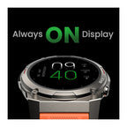 HiFuture Reloj Inteligente Mix 2 1.43" AMOLED Banda 22mm Naranja