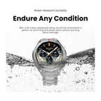 HiFuture Reloj Inteligente Active 1.43" AMOLED GPS Banda 22mm Plateado