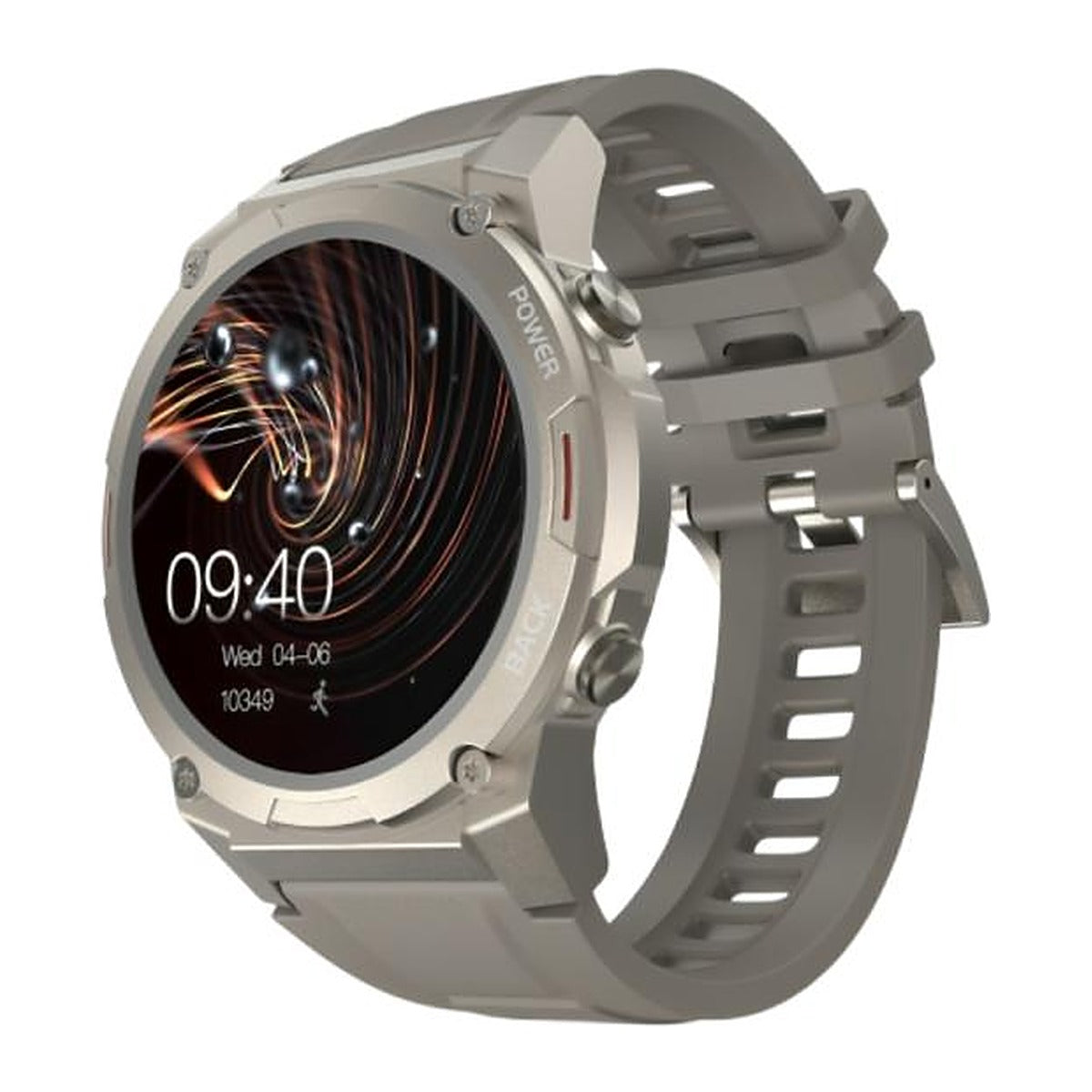 HiFuture Reloj Inteligente Mix 2 1.43" AMOLED Banda 22mm Gris