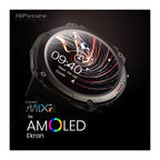 HiFuture Reloj Inteligente Mix 2 1.43" AMOLED Banda 22mm Gris
