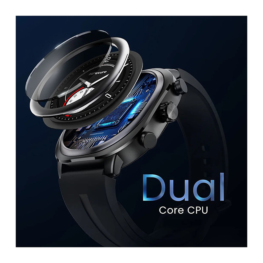 HiFuture Reloj Inteligente AIX Lite 1.43" AMOLED Banda 22mm Negro