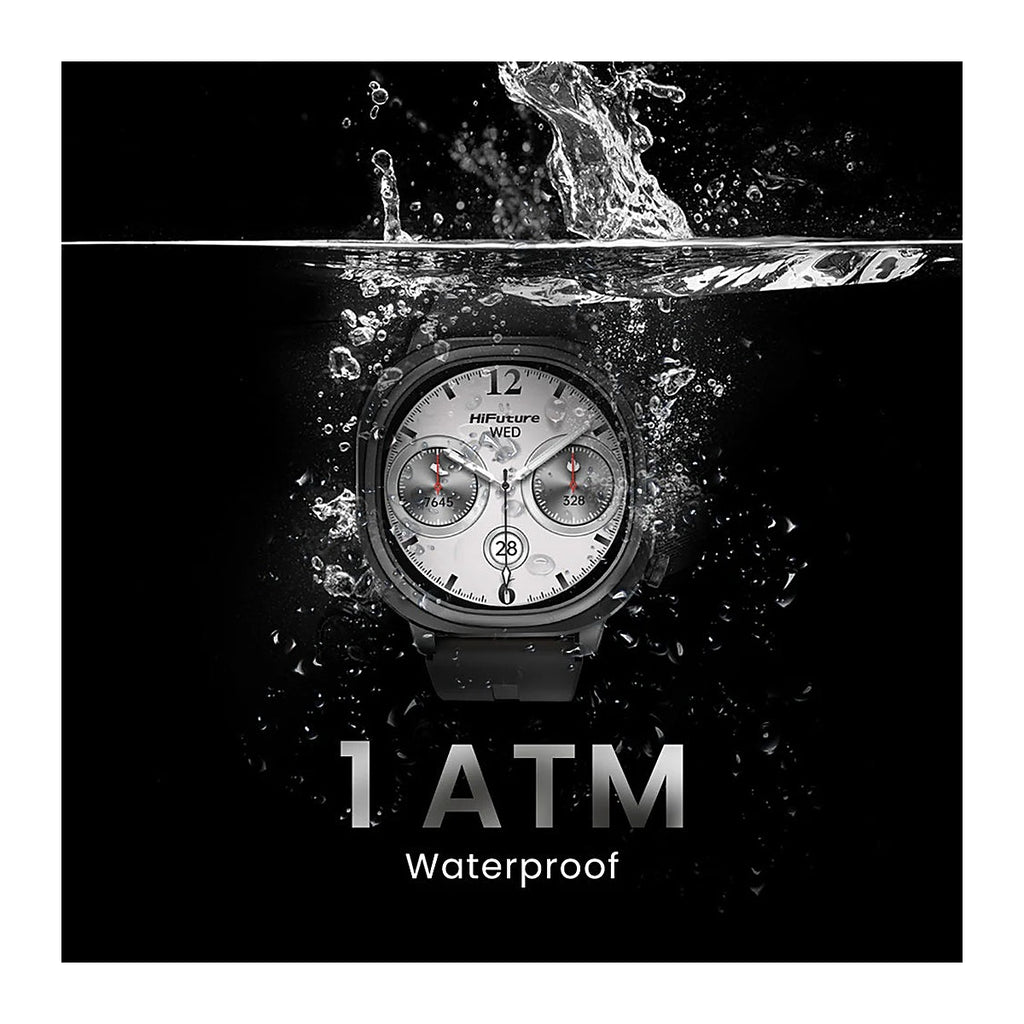 HiFuture Reloj Inteligente AIX Lite 1.43" AMOLED Banda 22mm Negro