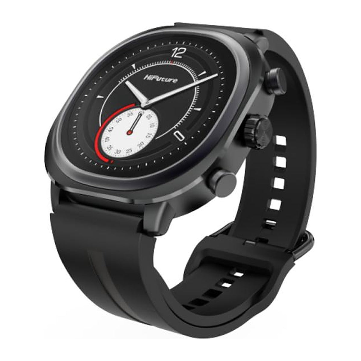 HiFuture Reloj Inteligente AIX Lite 1.43" AMOLED Banda 22mm Negro
