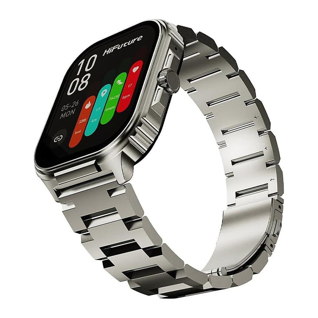 HiFuture Reloj Inteligente Ultra3 Pro 2.04" AMOLED Plateado