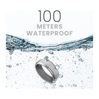 HiFuture Anillo Inteligente Future Ring 2 Bluetooth 5.3 Talla 10 (62 mm) Titanio Gris