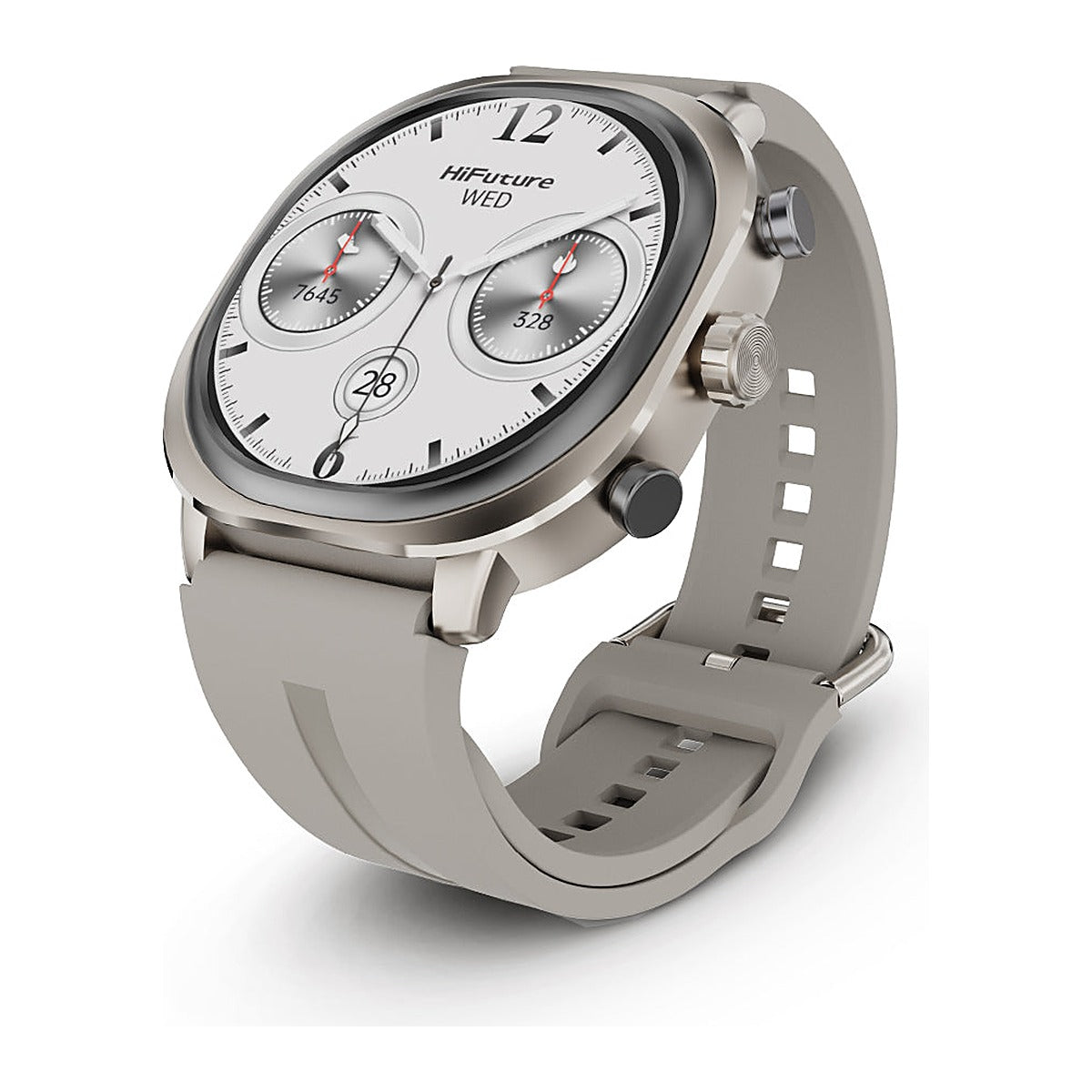HiFuture Reloj Inteligente AIX Lite 1.43" AMOLED Banda 22mm Gris