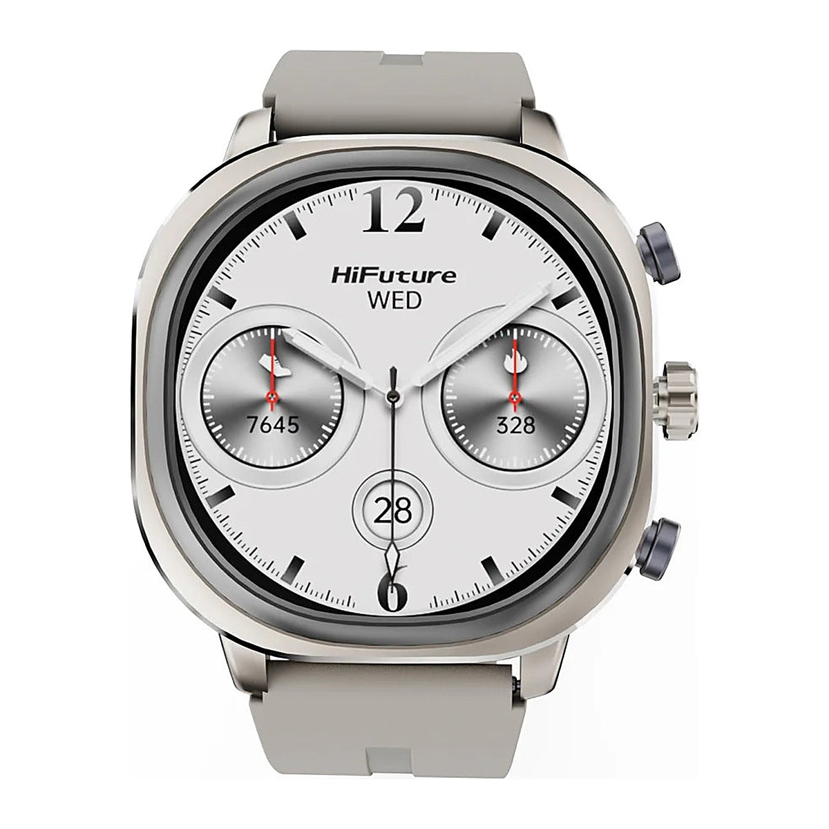 HiFuture Reloj Inteligente AIX Lite 1.43" AMOLED Banda 22mm Gris