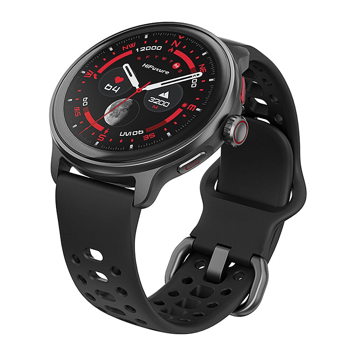 HiFuture Reloj Inteligente Vela 1.43" AMOLED GPS Negro
