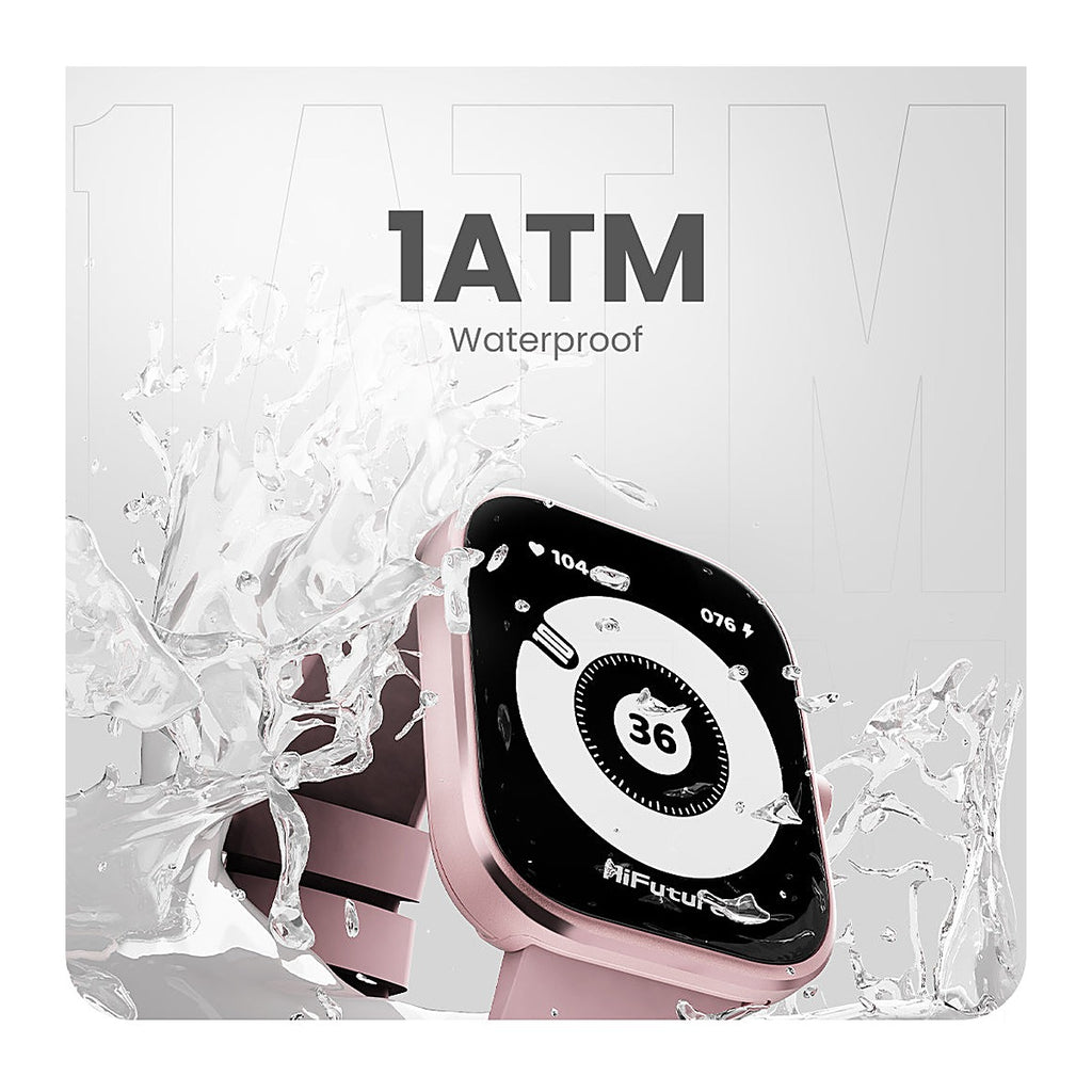 HiFuture Reloj Inteligente Lume Pro 1.85" AMOLED Rosa