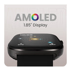HiFuture Reloj Inteligente Lume Pro 1.85" AMOLED Café Negro