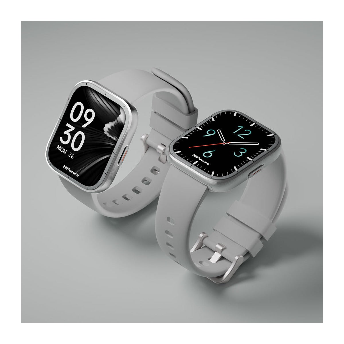 HiFuture Reloj Inteligente Zone 3 1.85" Plateado