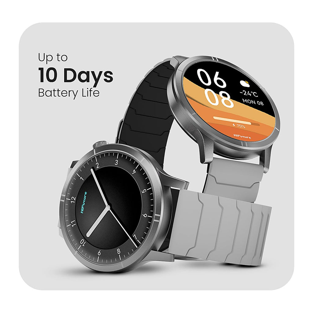 HiFuture Reloj Inteligente Aurora 2 1.43" AMOLED Gris