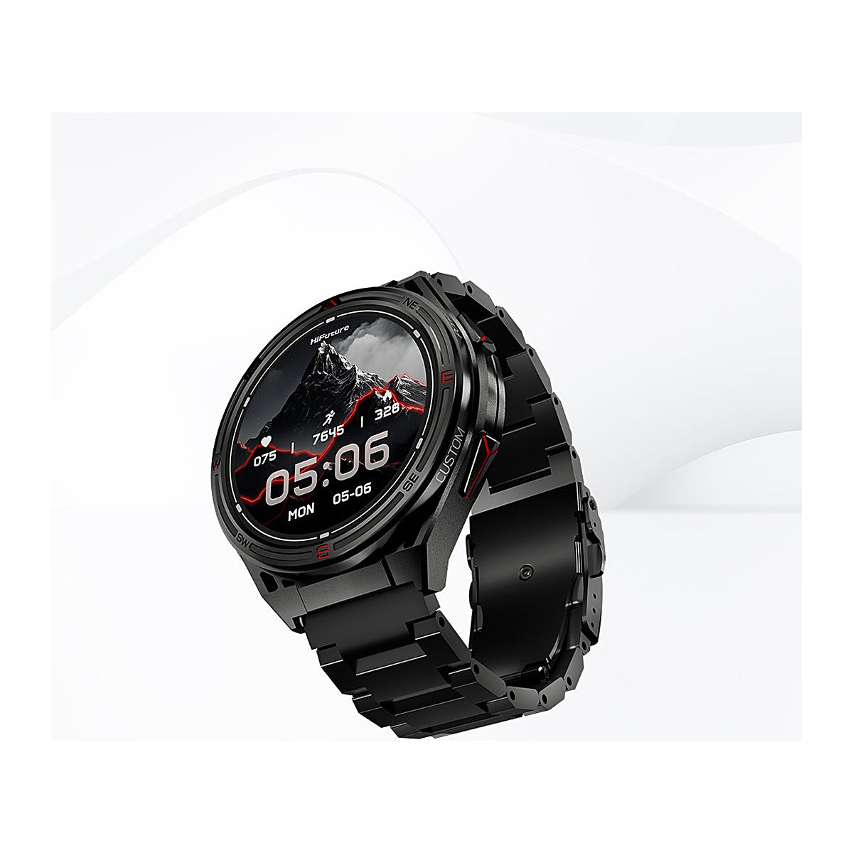 HiFuture Reloj Inteligente Active 2 1.43" AMOLED GPS Negro