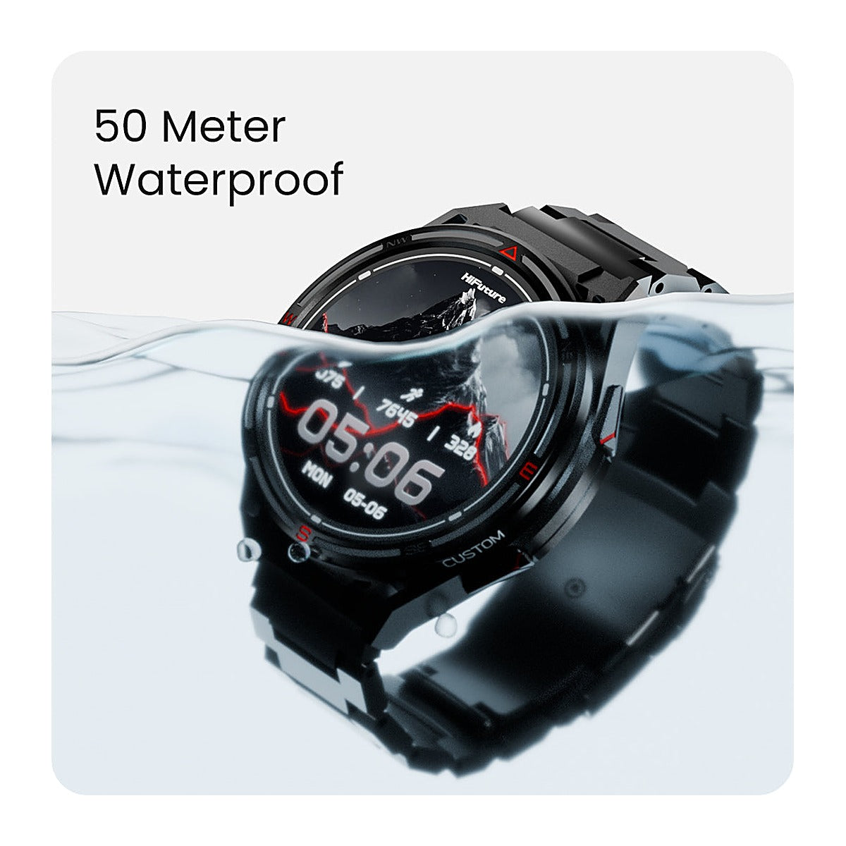 HiFuture Reloj Inteligente Active 2 1.43" AMOLED GPS Negro