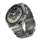 HiFuture Reloj Inteligente Active 2 1.43" AMOLED GPS Titanio Plateado
