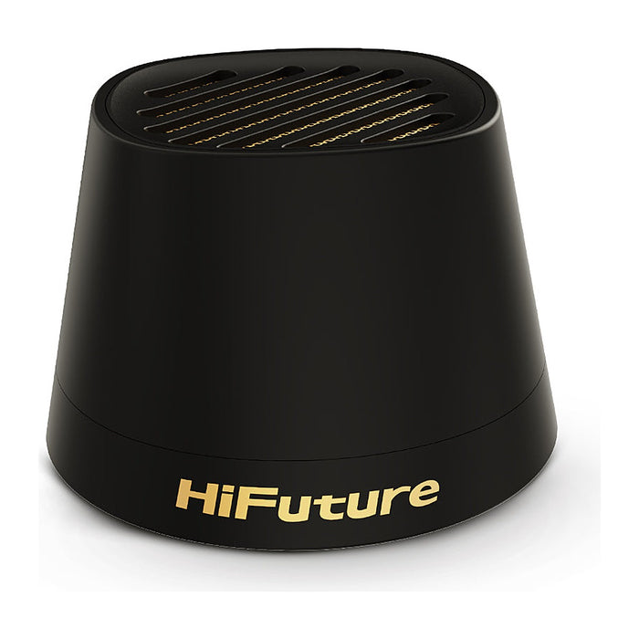 HiFuture Parlante Bluetooth Mega S 5W con Cargador Inalámbrico y Soporte MagSafe Negro