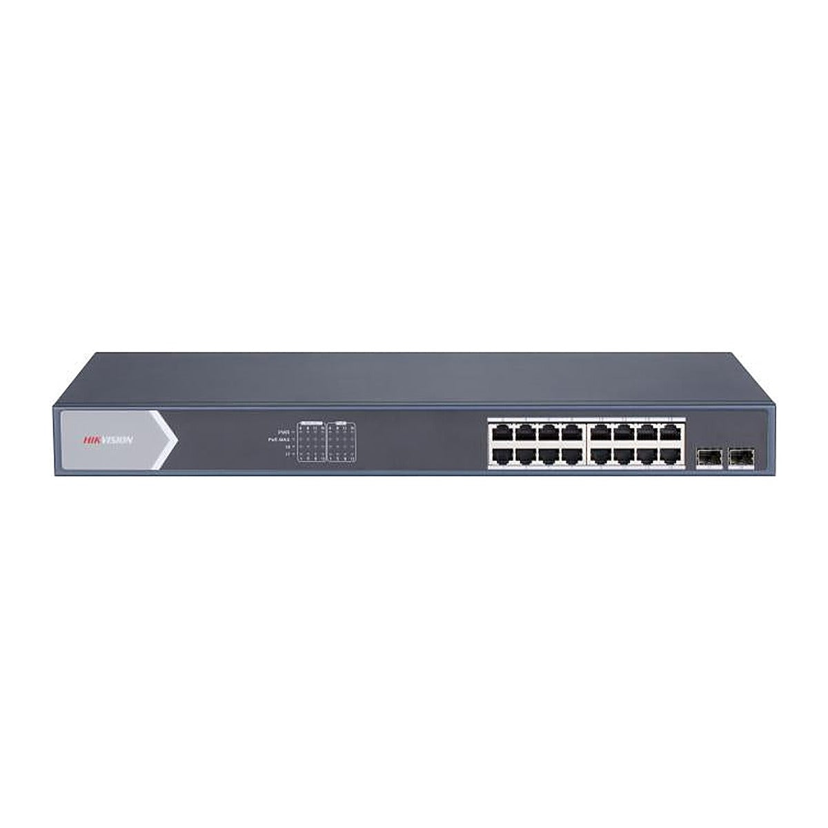 Hikvision Switch PoE DS-3E1518P-SI 16 Puertos Gigabit PoE + 2 SFP
