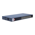 Hikvision Switch PoE DS-3E1528P-EI/M 24 Puertos Gigabit PoE + 2 RJ45 + 2 Fibra