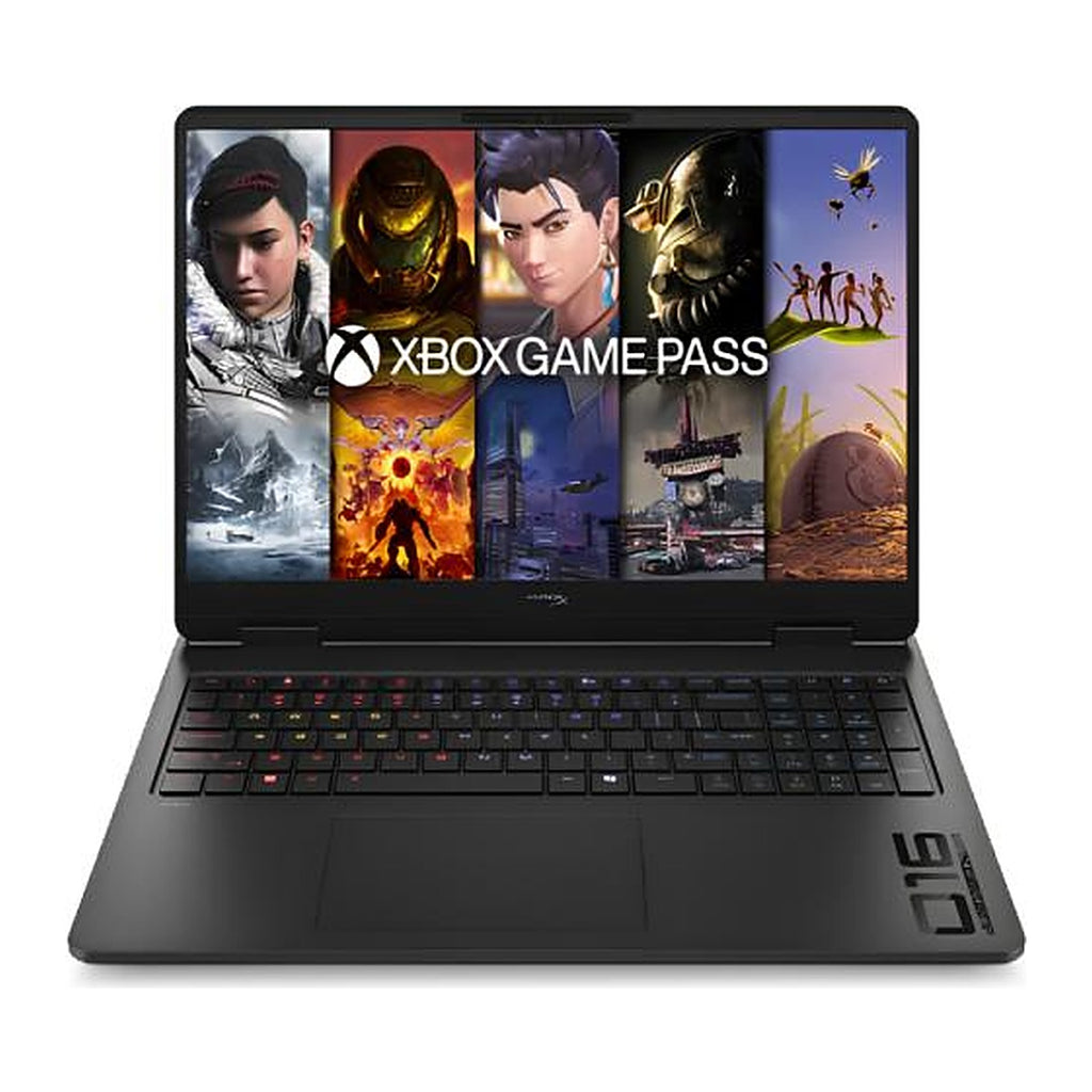 HP Laptop Gaming HyperX OMEN 16-am2715nr 16" 2.5K OLED 165Hz Intel Core Ultra 7 356H 16GB DDR5 1TB SSD RTX 5070 8GB Windows 11 Home D9KM2UA - Teclado en inglés (US)