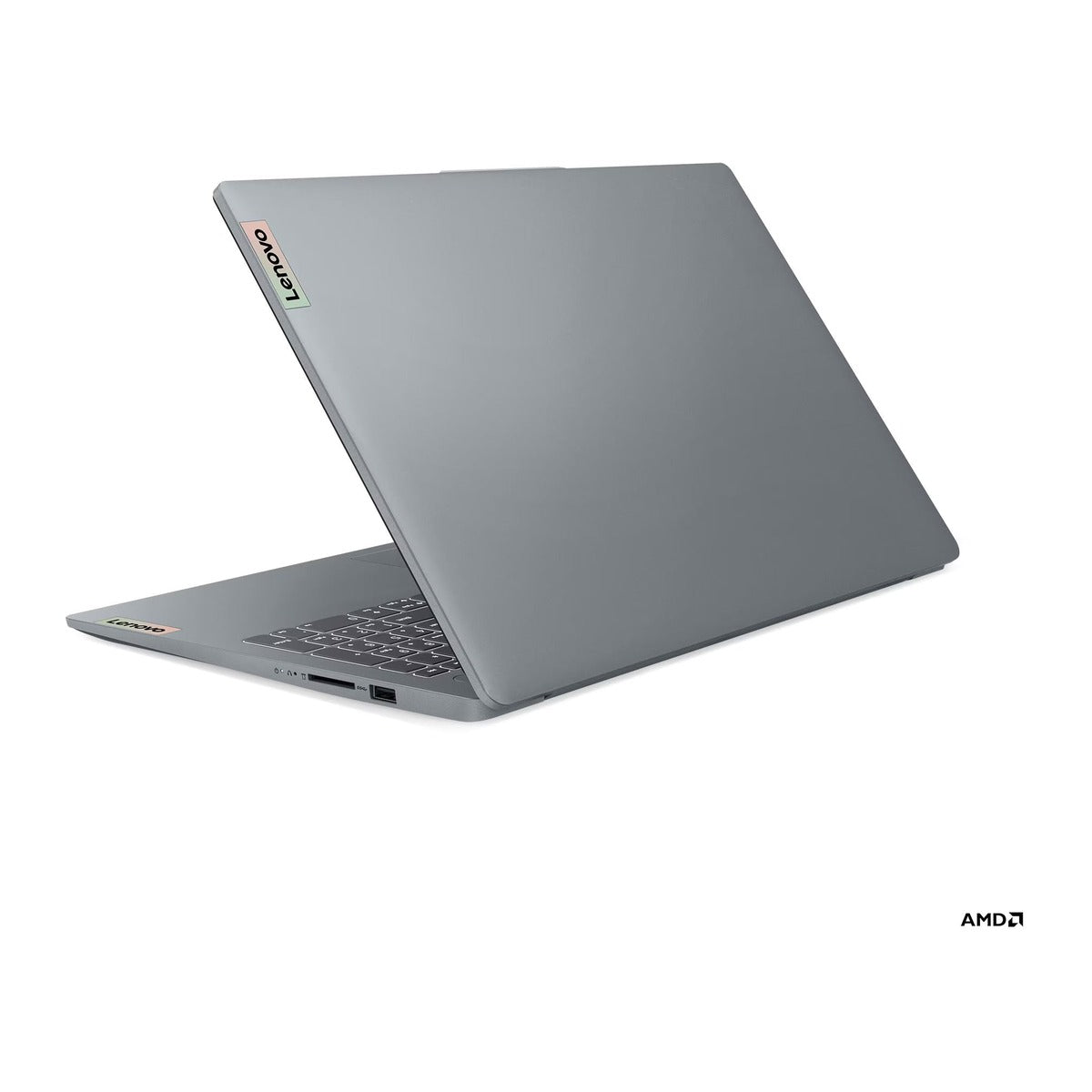 Lenovo Laptop IdeaPad Slim 3 15AMN8 15.6" FHD AMD Ryzen 3 30 8GB LPDDR5 256GB SSD Windows 11 Home 82XQ010LUS - Teclado en inglés (US)