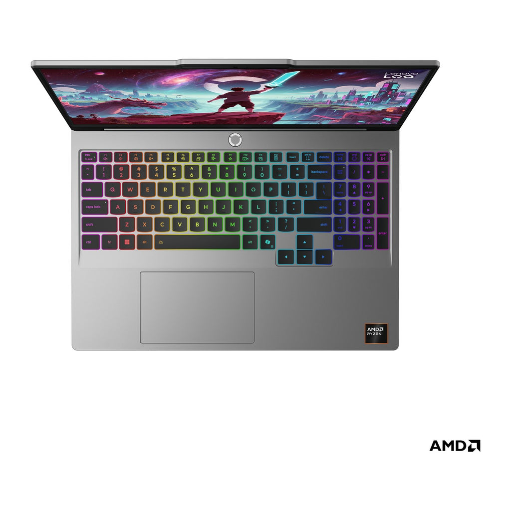 Lenovo Laptop Gaming LOQ 15 15.3" WUXGA 165Hz AMD Ryzen 7 250 16GB DDR5 512GB SSD RTX 5060 8GB Windows 11 Home 83TN0003US - Teclado en inglés (US)