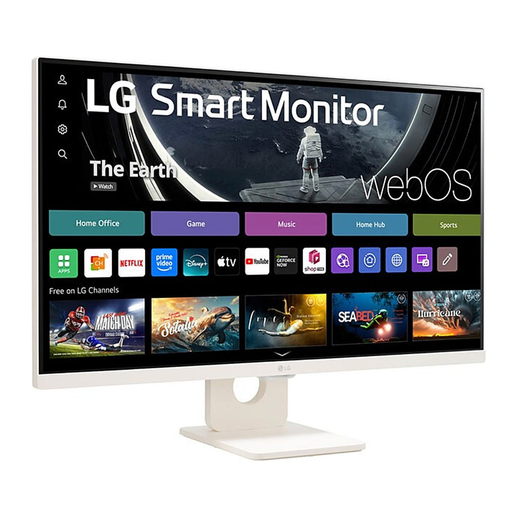 LG Smart Monitor MyView 27SR50F-W 27" FHD 60Hz IPS Blanco