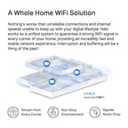Mercusys Sistema Mesh Halo H80X AX3000 Wi-Fi 6 (3 unidades)